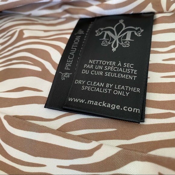 Mackage for Aritzia leather jacket - Picture 4 of 8